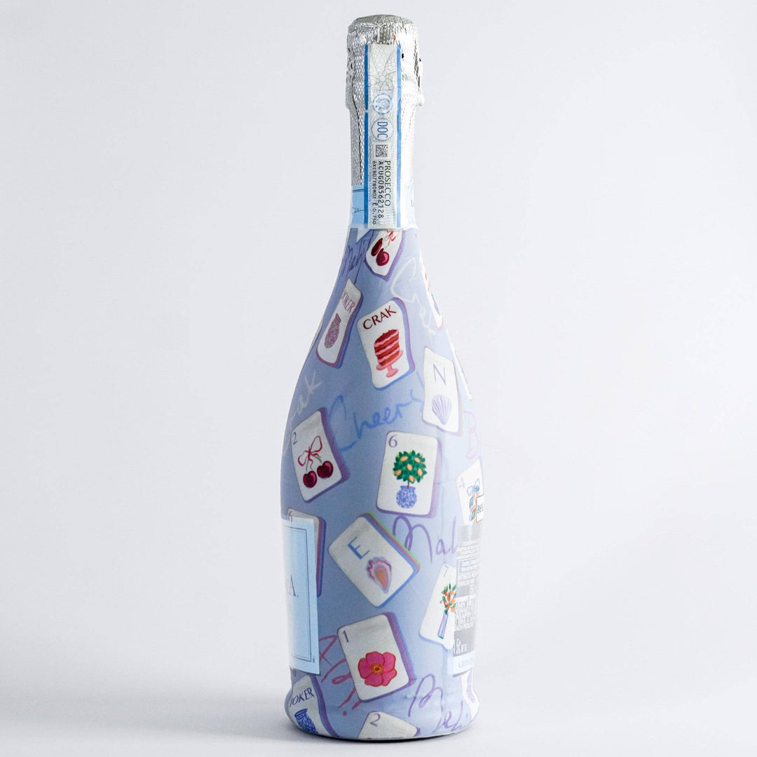 Pastel Blue Mahjong -Prosecco Collection - B Social Boutique