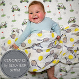 Love All Baby Swaddle Blanket