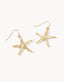 Spartina 449: Sea Star Earrings -  White Opal