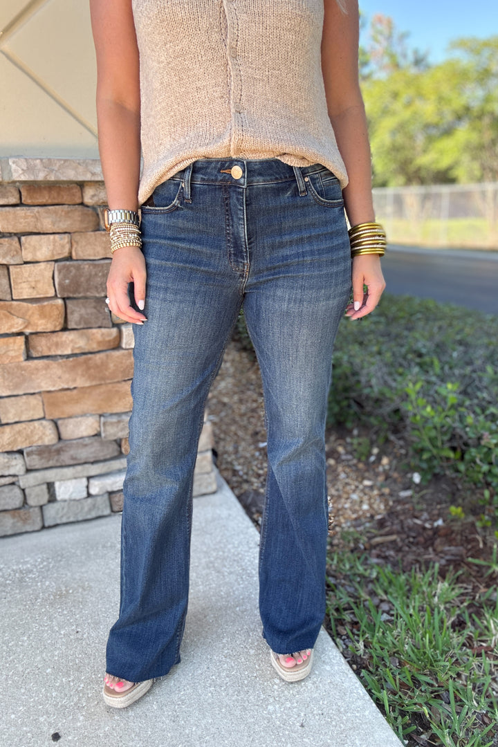 KUT: Stella High Rise Raw Hem: Decent