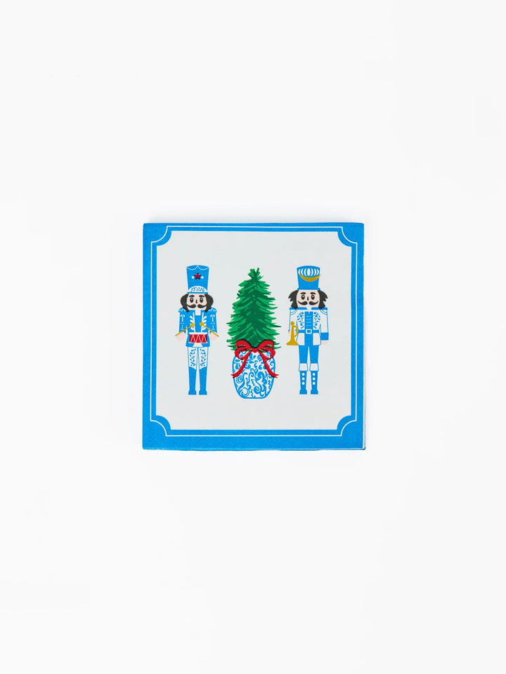 Mary Square: Cocktail Napkins Merry Marchers