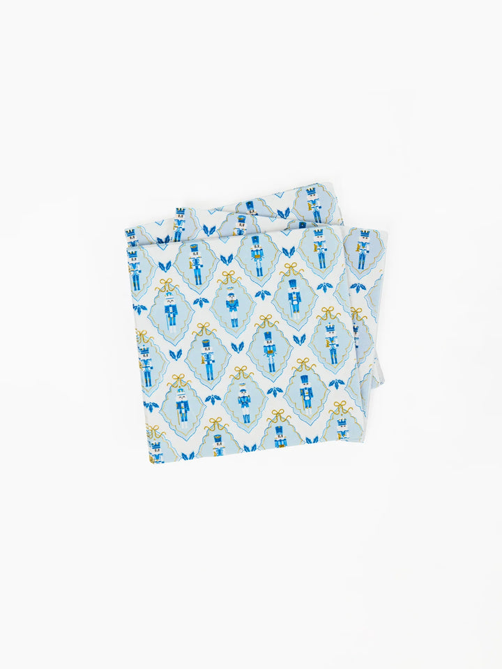 Mary Square: Cocktail Napkins Scallop Nutcracker