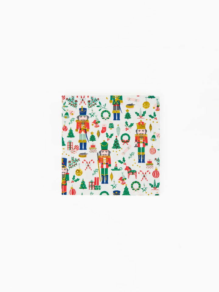 Mary Square: Cocktail Napkins Traditional Nutcracker