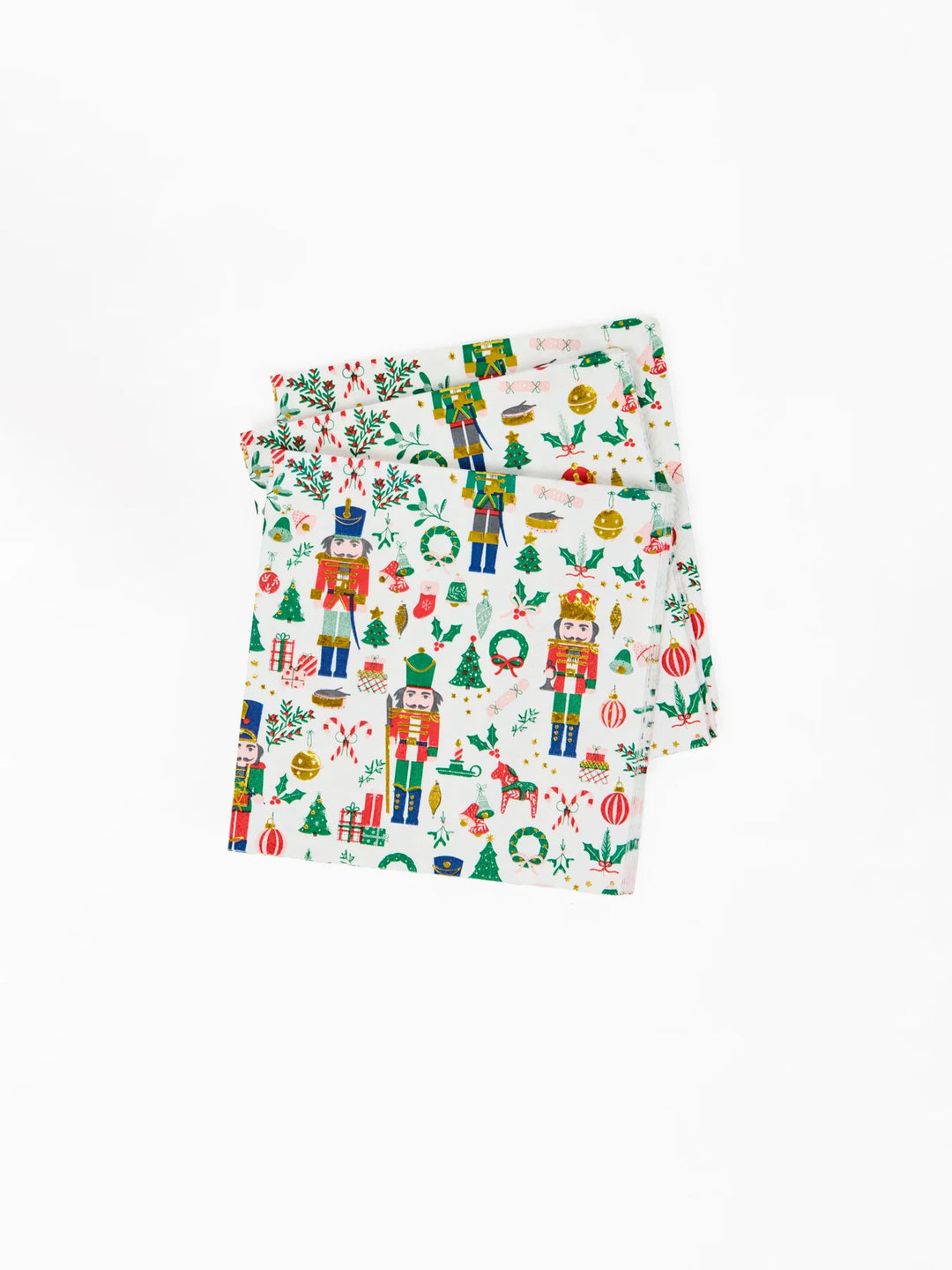Mary Square: Cocktail Napkins Traditional Nutcracker