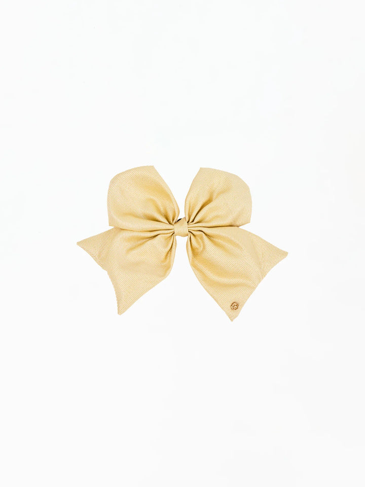 Magnetic Bow Metallic Gold