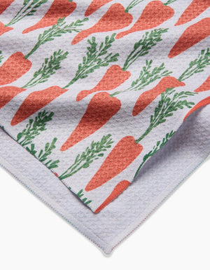 Spring Carrot Hill Tea Towel