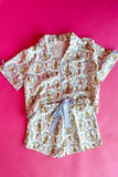 Easter Bunny Silk Pajamas