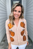 Simply Southern: Pumpkin Sequin Cardigan