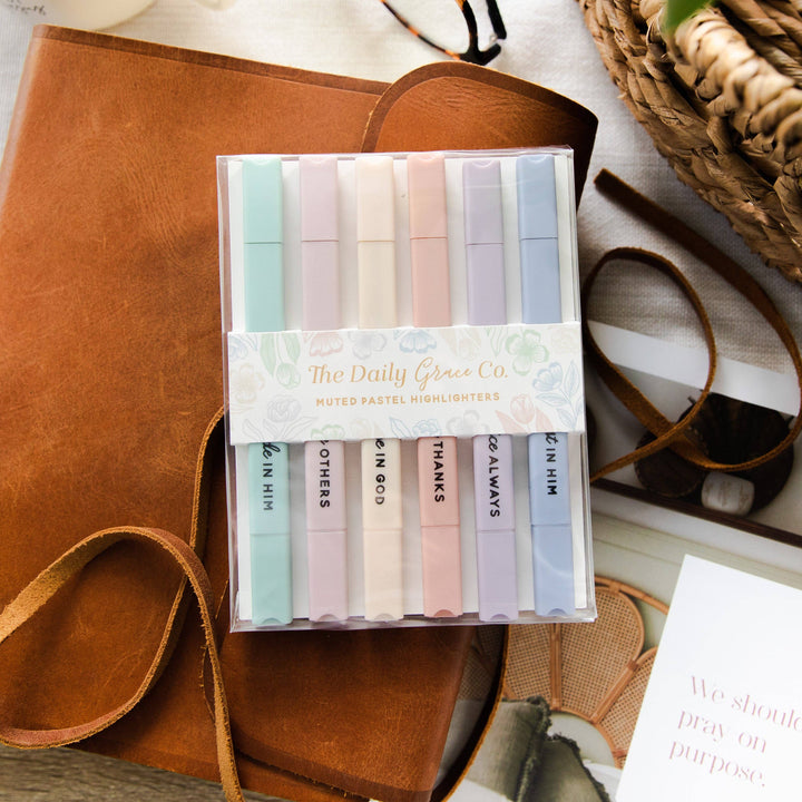 Muted Pastel Highlighters - B Social Boutique