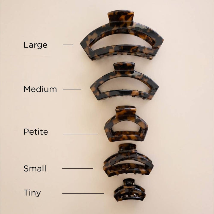Open Tortoise | Petite | Hair Clip