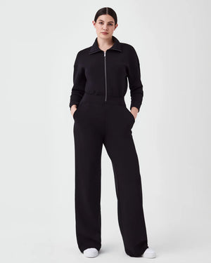 SPANX® AirEssentials Long Sleeve Wide Leg Jumpsuit