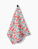 Spring Carrot Hill Tea Towel