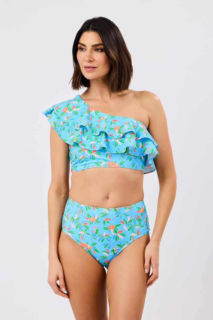 Mary Square: Katelyn Swimsuit -Tiki Tropics Multi