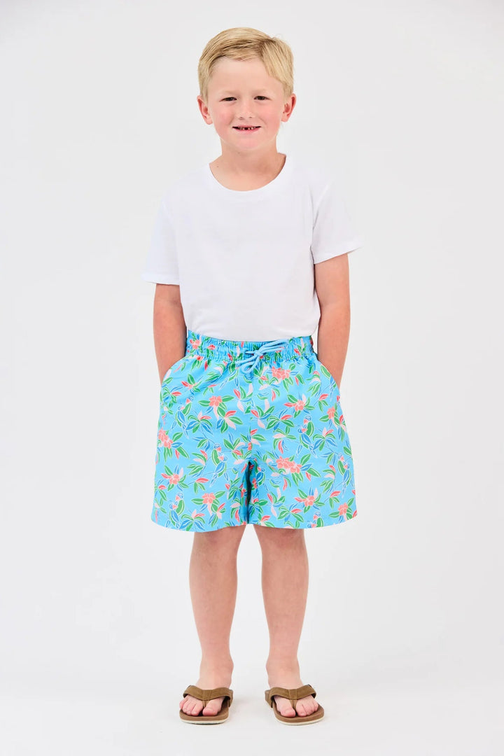 Mary Square: Kids Ollie Swimsuit Tiki Tropics Multi