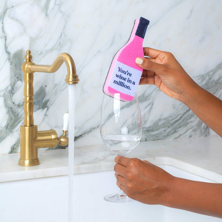 Scrubbly™ Sponge - Wine in A Million - B Social Boutique
