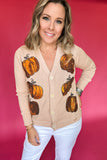 Simply Southern: Pumpkin Sequin Cardigan