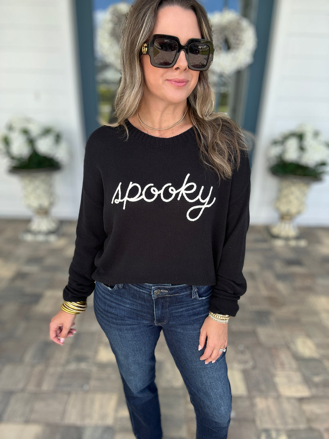 Z Supply: Sienna Spooky Sweater - Black