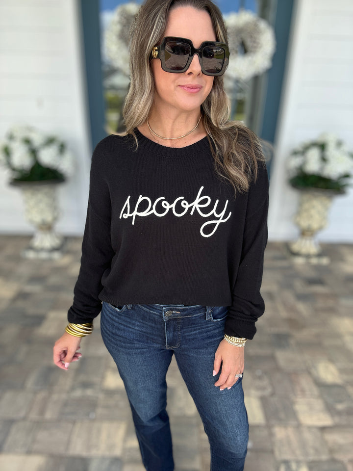 Z Supply: Sienna Spooky Sweater - Black