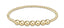 enewton: Classic Gold Beaded Bliss 3mm + 6mm Bracelet