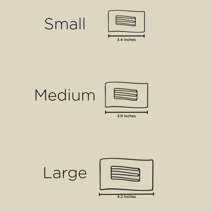 Flat Rectangle Hair Clip | Medium | Merry Pinkmas