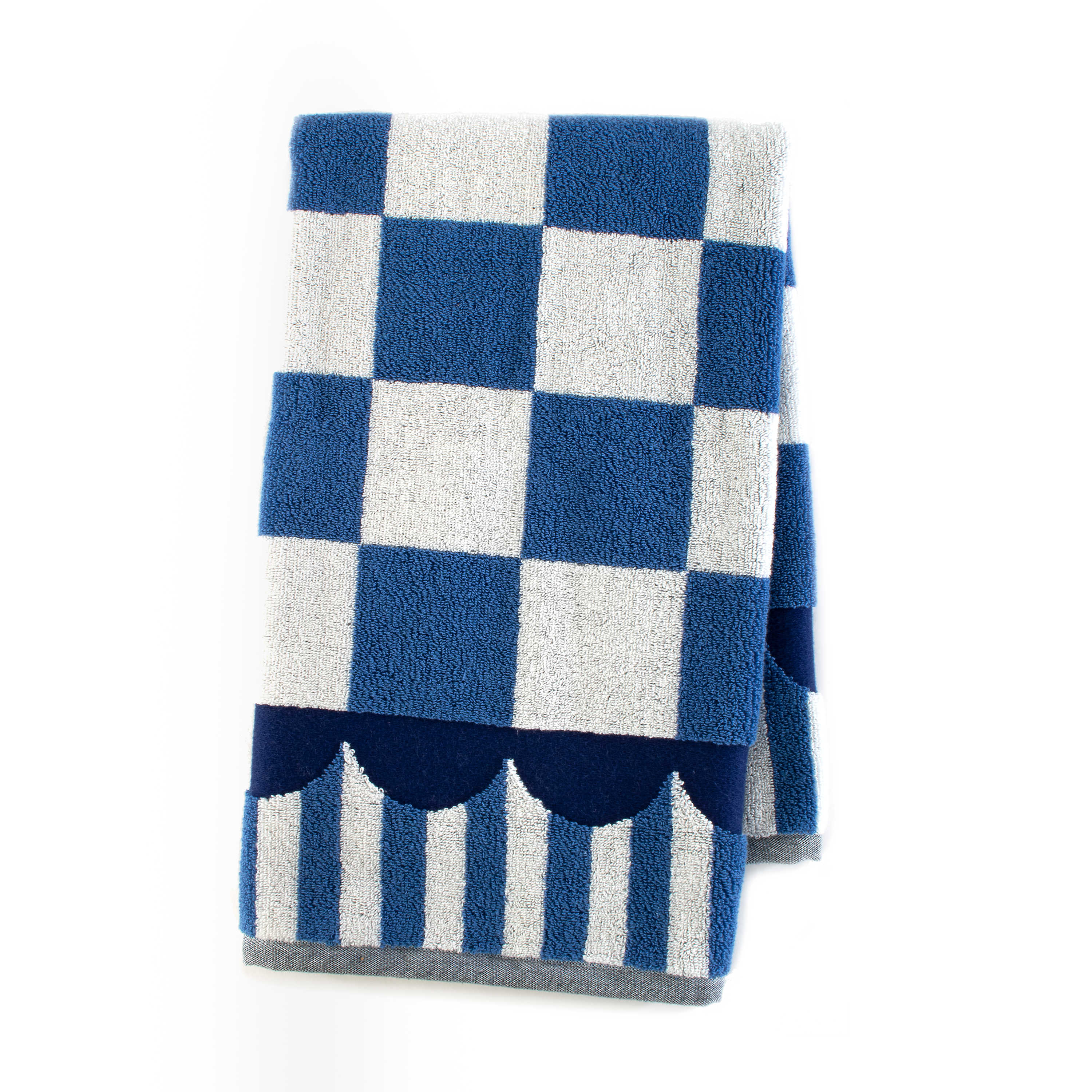 MacKenzie Childs: Royal Check Hand Towel - Thumbnail 3