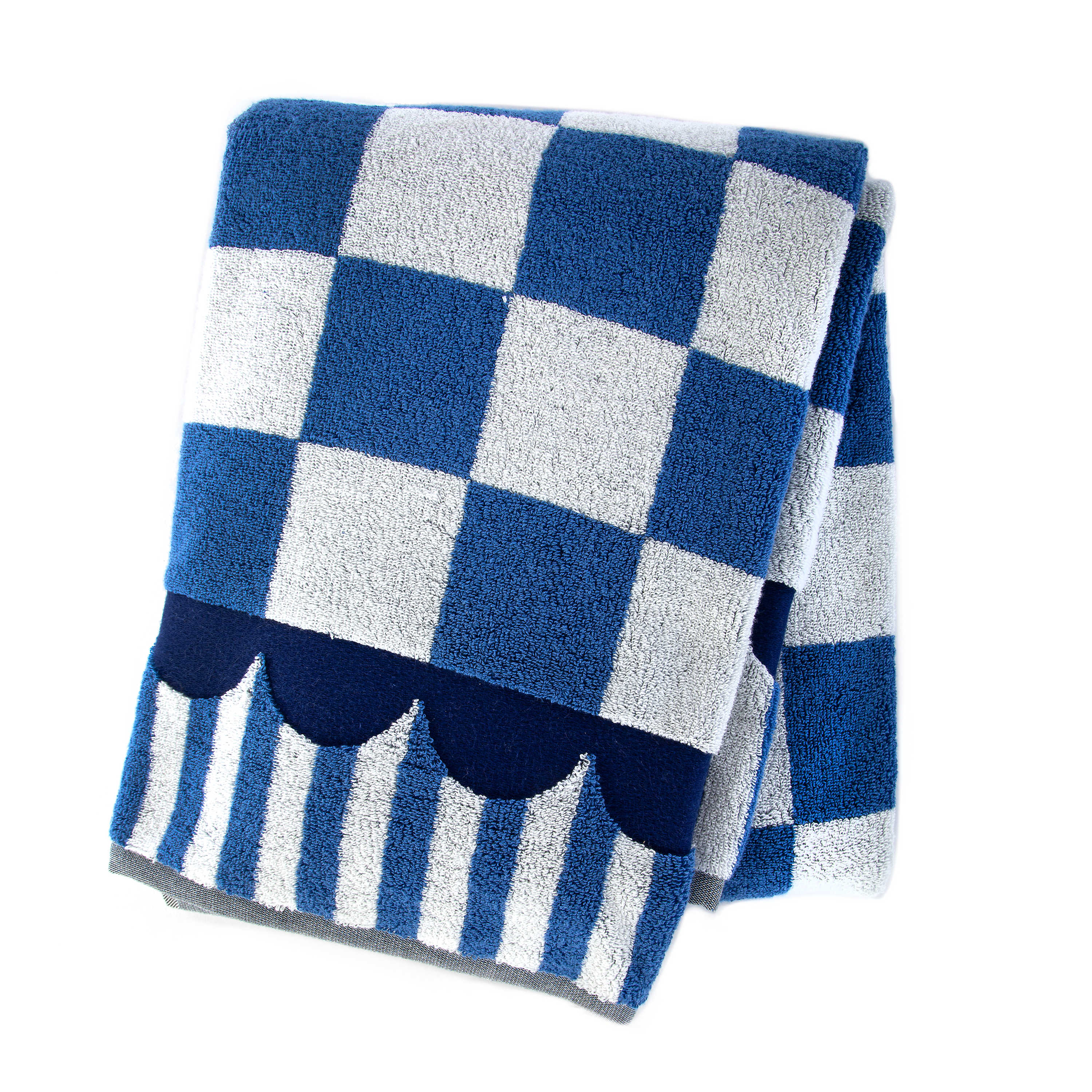 MacKenzie Childs: Royal Check Hand Towel - Thumbnail 4