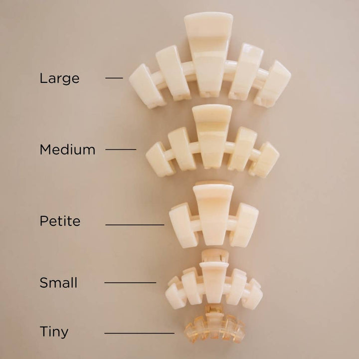 Classic | Almond Beige | Petite | Claw Clip