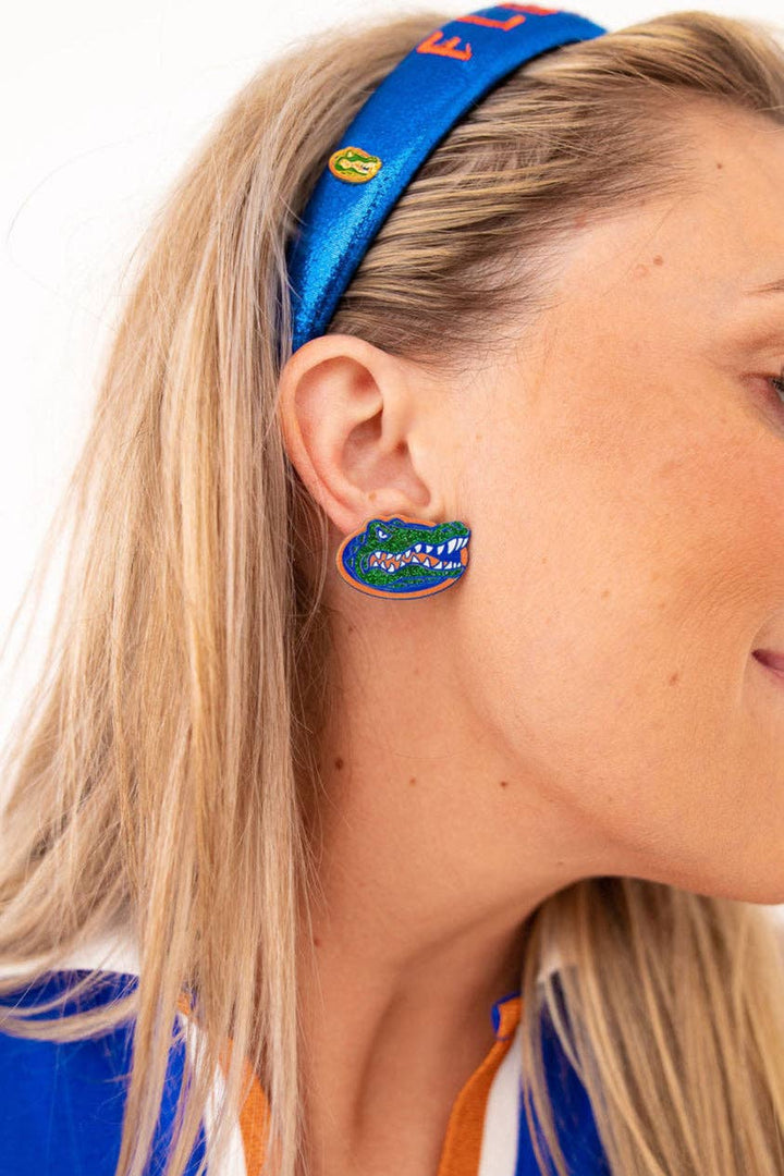 Gator Logo Stud Earrings