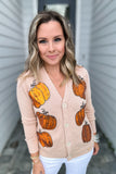 Simply Southern: Pumpkin Sequin Cardigan