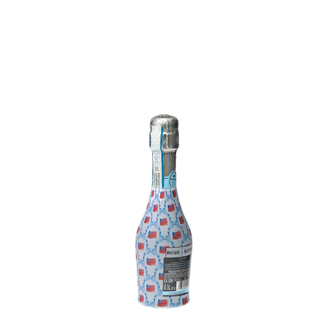 Beau Bottles Flags and Ribbons- MINI Prosecco Collection - Set of 6 (Wraps Only)