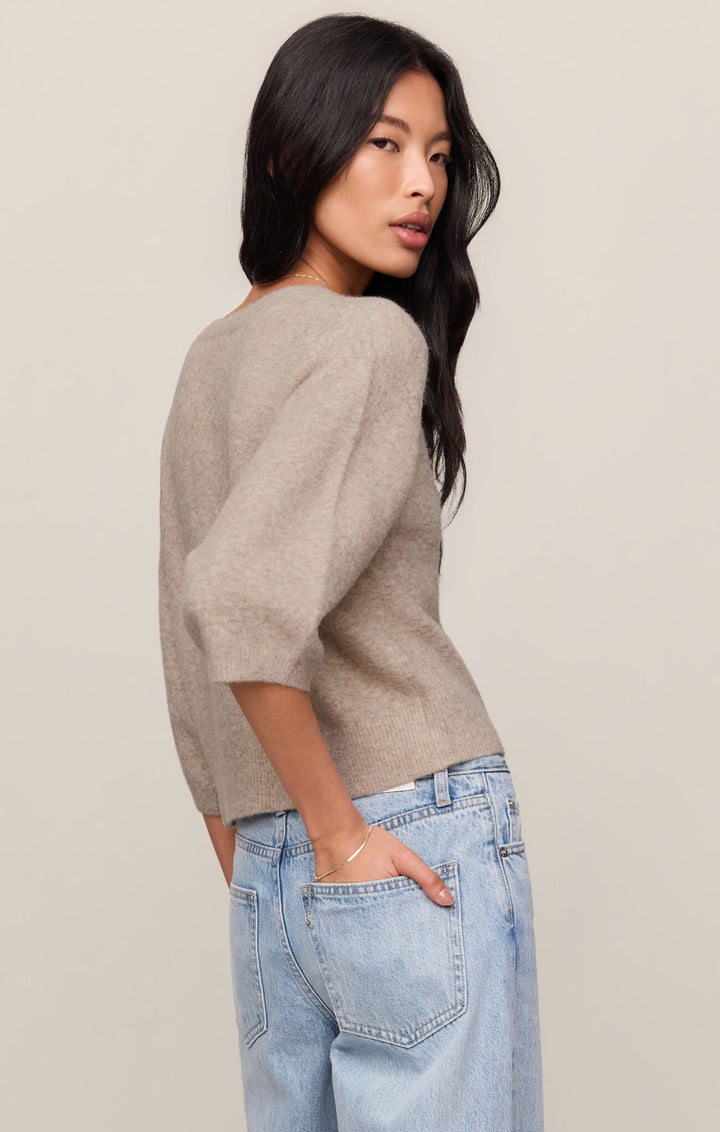 Z Supply: Valor Cardigan - Natural Heather