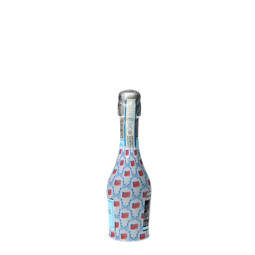 Beau Bottles Flags and Ribbons- MINI Prosecco Collection - Set of 6 (Wraps Only)