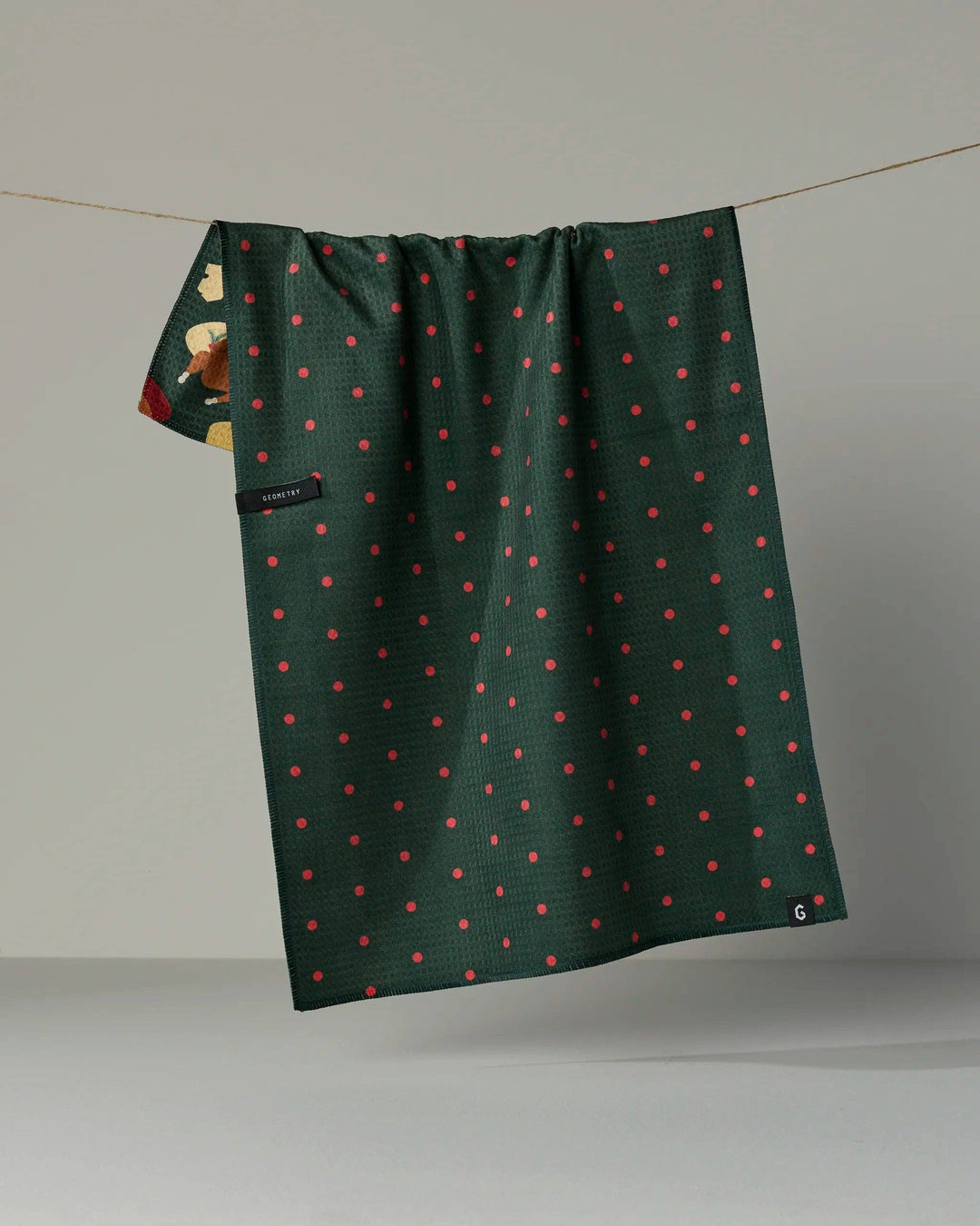Festive Feast Luxe Kitchen Towel - Holiday 2026