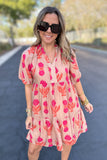 THML: Vacation Ready Puff Sleeve Dress