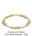 enewton: Honesty Joy Pattern 6mm Gold Bracelet