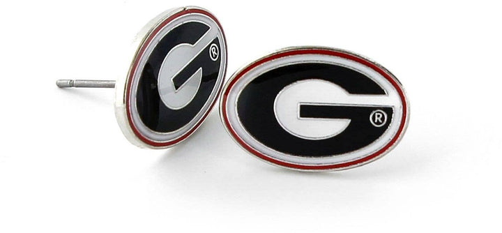 Bulldogs Logo Post Earrings