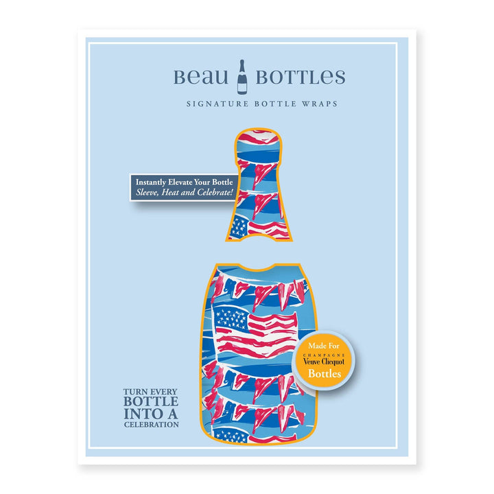 Beau Bottles Stars and Stripes - Champagne Collection