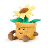 Yellow Flower Pot Warmies