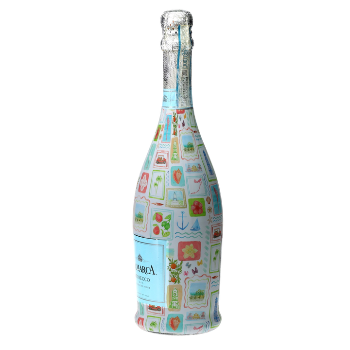 Beau Bottles Little Blue Designs From FL with Love - Prosecco Collection
