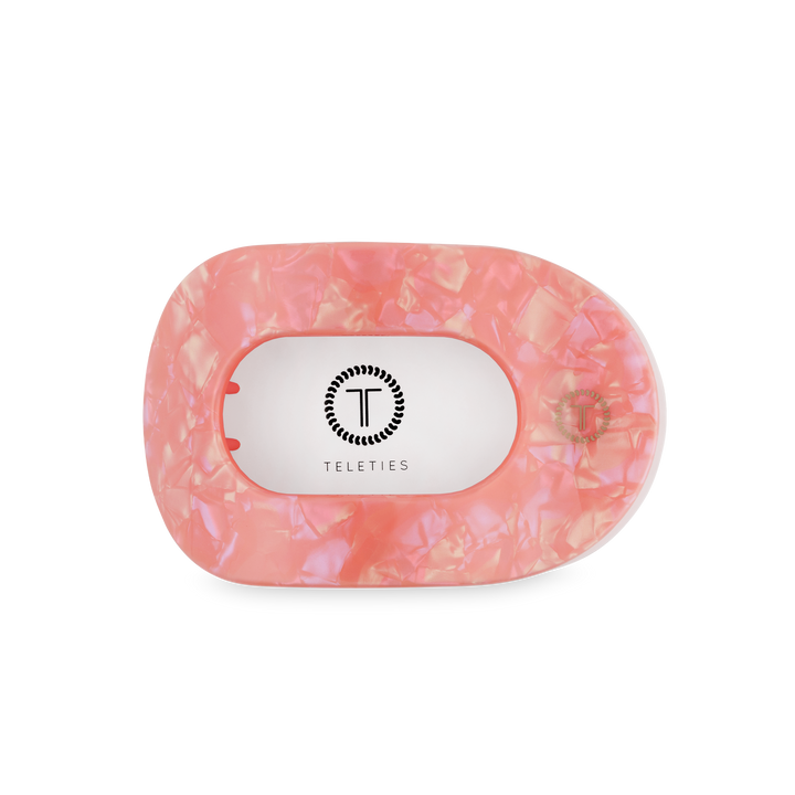 TELETIES: Medium Flat Round Clip - B Social Boutique