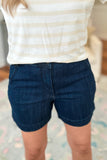 Judy Blue: High Waisted Trouser Shorts