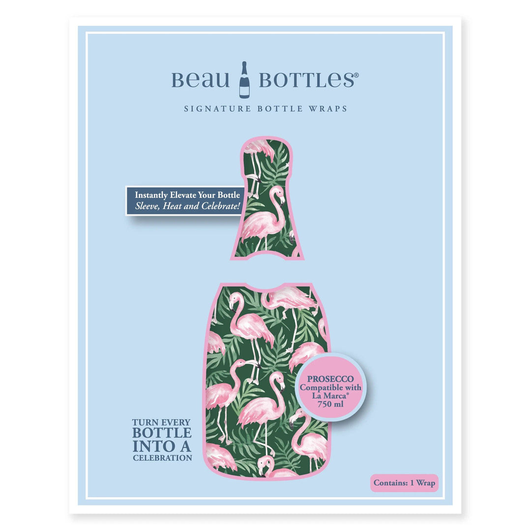 Beau Bottles Palm Flamingo Club - Prosecco Collection