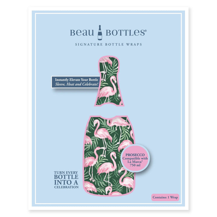 Beau Bottles Palm Flamingo Club - Prosecco Collection