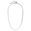 Snake chain necklace: SILVER / 15.5