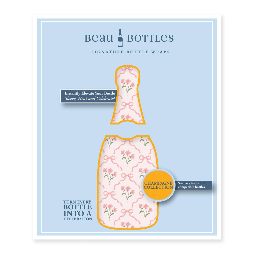 Pink Bows and Blossoms -Champagne Collection - B Social Boutique