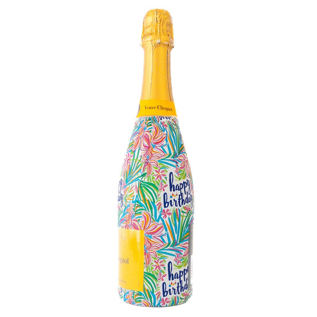 Beau Bottles Happy Birthday Floral - Champagne Collection