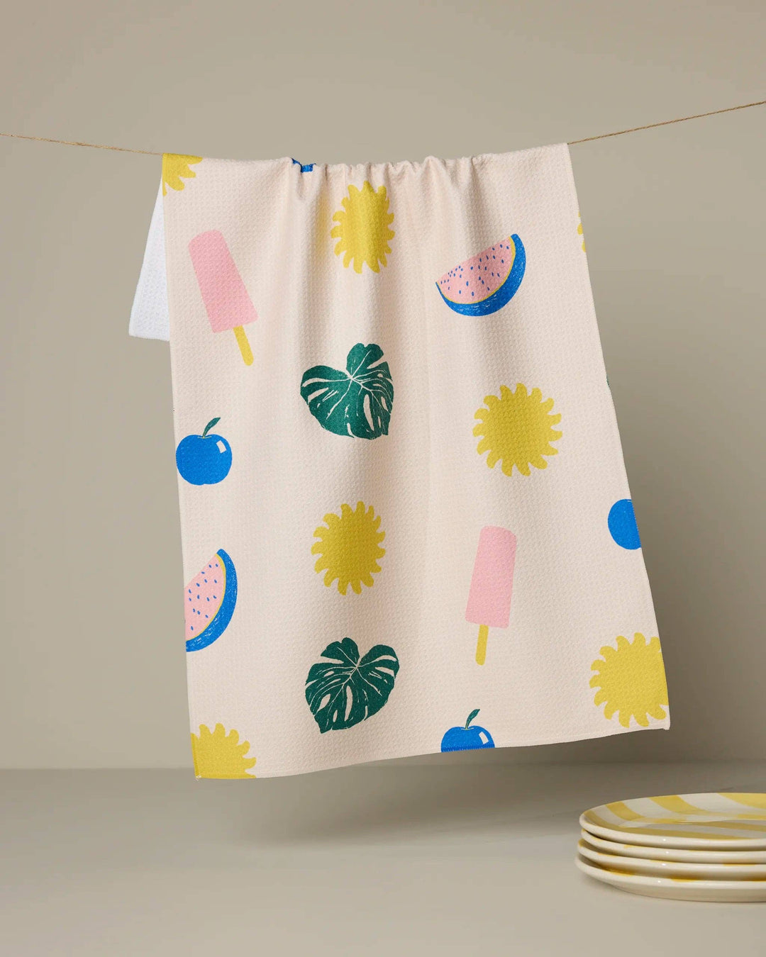 Fruity Pop Tea Towel