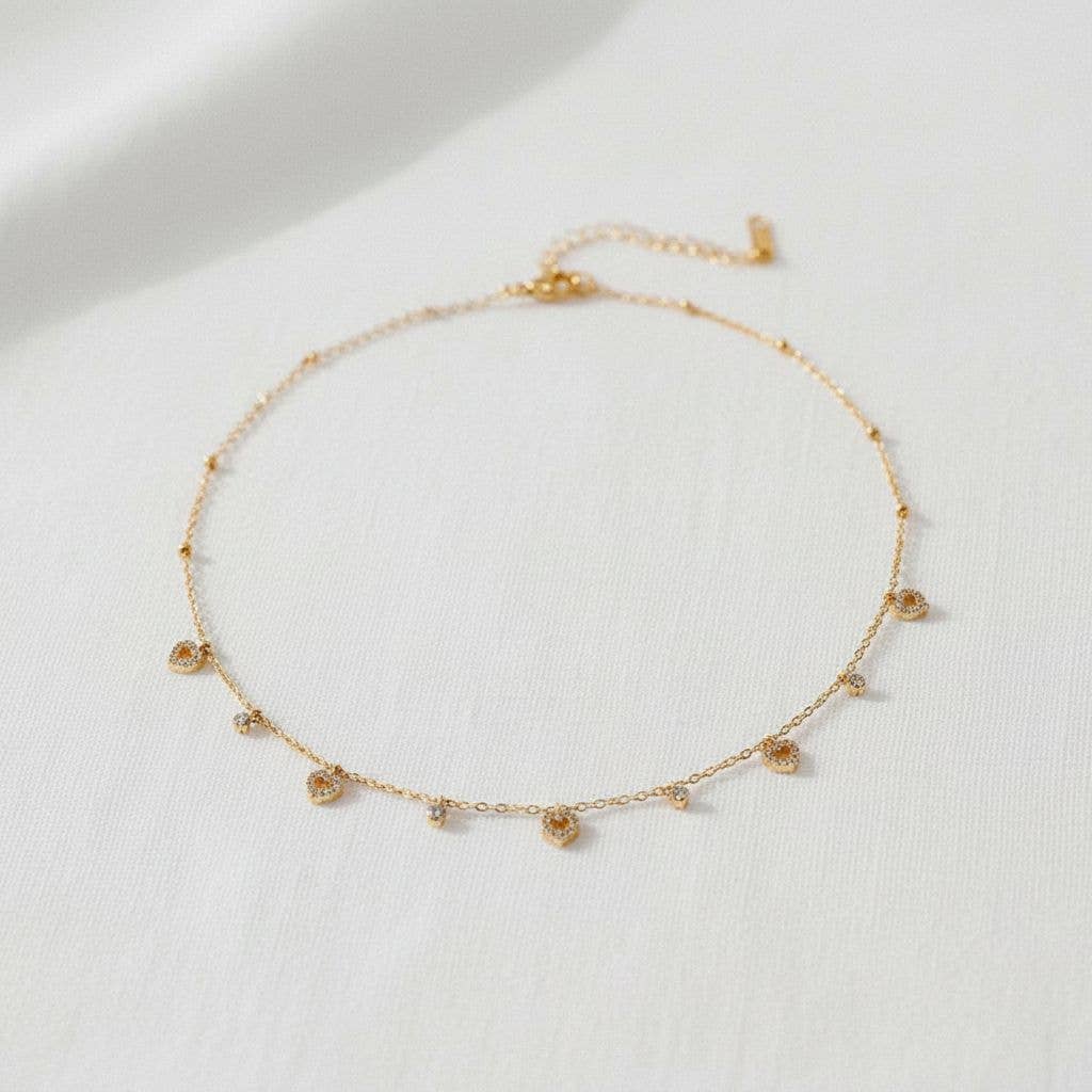 Cubic Zirconia Pendant Necklace