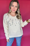 Molly Bracken: Rhinestone Sweater