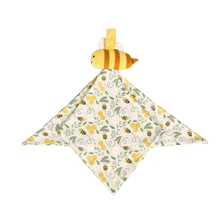Happy Honey Bees Bee Baby Lovey: Yellow/Multi / O/S
